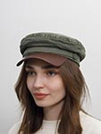 Кепка STETSON арт. 6291115 PEABODY COTTON/LINEN (оливковый)